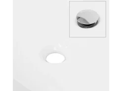 Clearance ECD Germany Design Waschbecken Waschtisch 480 x 380 x 140 mm inkl Ablaufgarnitur