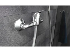 Outlet Einhebelmischer-Brausearmatur Athos Plus Chrom Einhebelmischer