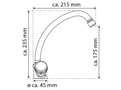Eisl Spültischarmatur Grando Chrom