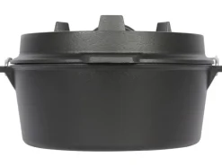 Online EL Fuego Dutch-Oven Gusseisen 3,5 l Deckel 1 l Schwarz