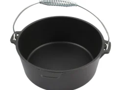Online EL Fuego Dutch-Oven Gusseisen 3,5 l Deckel 1 l Schwarz