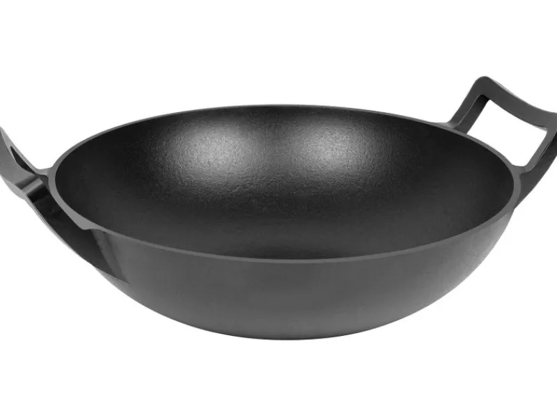 Wok aus Gusseisen Pfannen