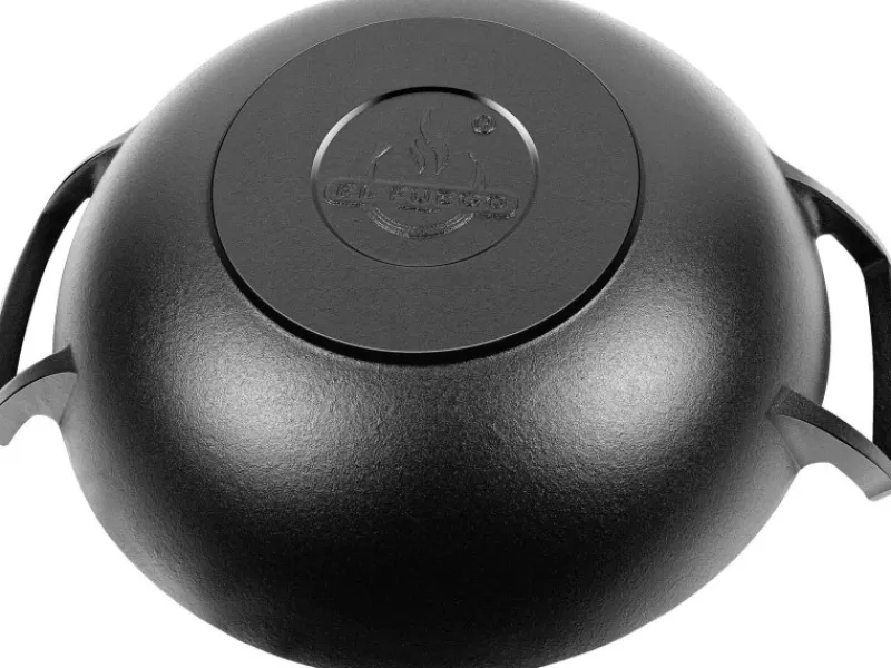 Wok aus Gusseisen Pfannen