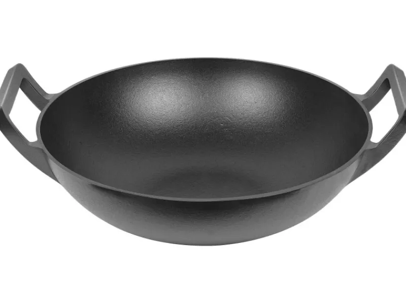Wok aus Gusseisen Pfannen