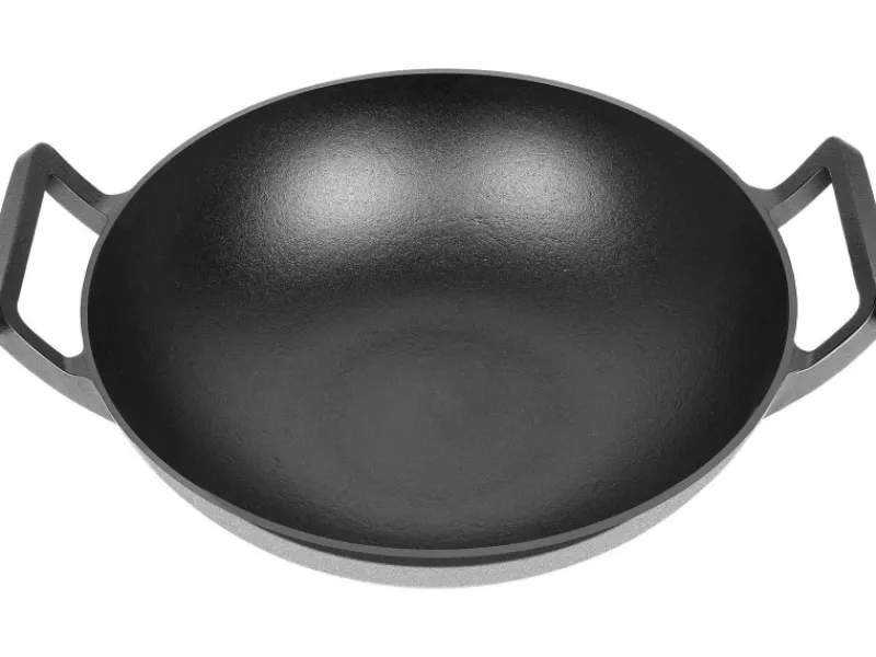 Wok aus Gusseisen Pfannen