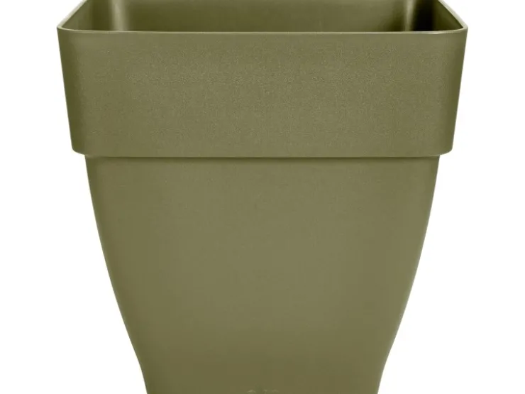 Elho Töpfe<Blumentopf Vibia Campana Viereckig 30 cm x 30 cm x 28 cm Salbei Grün