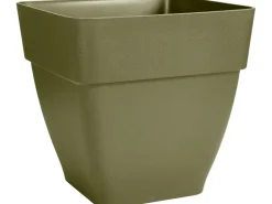 Elho Töpfe<Blumentopf Vibia Campana Viereckig 30 cm x 30 cm x 28 cm Salbei Grün