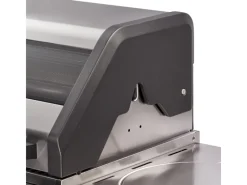 New Gasgrill Kanasas II Pro 4 SIK Profi Turbo 4 Brenner & Seitenkocher Silber Schneidebretter