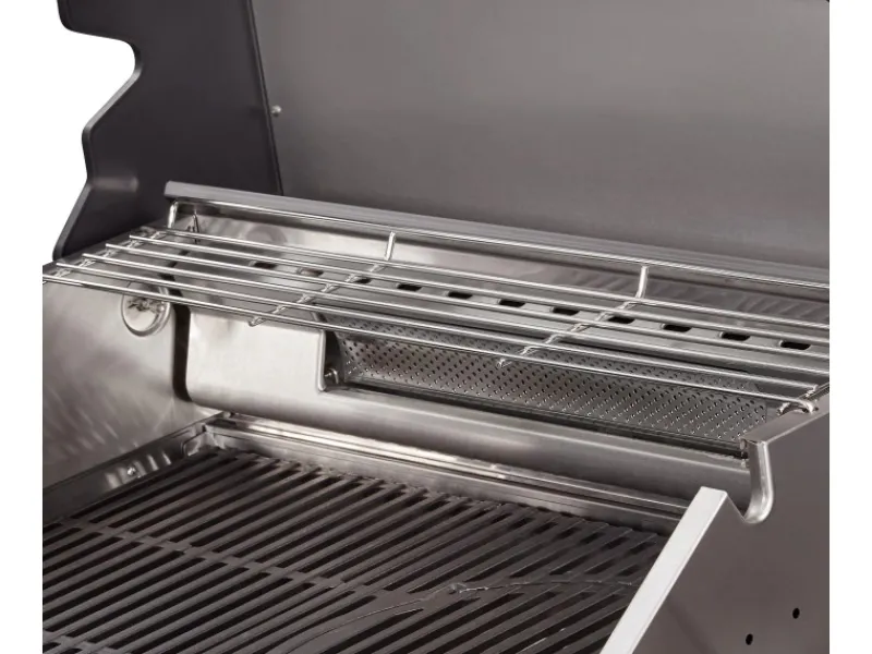 New Gasgrill Kanasas II Pro 4 SIK Profi Turbo 4 Brenner & Seitenkocher Silber Schneidebretter