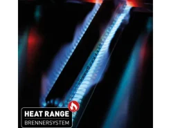 New Gasgrill Kanasas II Pro 4 SIK Profi Turbo 4 Brenner & Seitenkocher Silber Schneidebretter