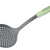 Clearance Abseihlöffel Ecolution 33 cm Lichtgrau-Mintgrün Pfannen|Küchenhelfer