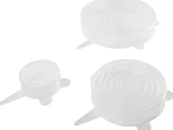 Discount Fackelmann Frischhaltedeckel Silikon 3er-Set