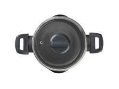 Fackelmann Pfannen|Herde<Topf mit Deckel Statement 20 cm Keramik
