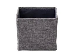 Best Fackelmann Universalkörbchen Textil 13 cm x 12 cm x 14 cm Grau
