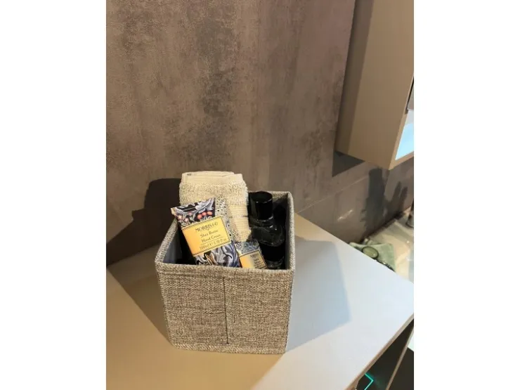 Best Fackelmann Universalkörbchen Textil 13 cm x 12 cm x 14 cm Grau