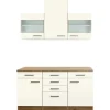 Flex-Well Pantryküchen|Miniküchen<Classic Küchenanrichte Vintea 150 cm Magnolia matt