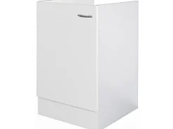 Flex-Well Classic Küchenschränke<Küchen-Spülenunterschrank Wito 50 cm Weiß