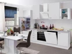 Clearance Flex-Well Classic Küchenzeile Wito 280 cm Weiß