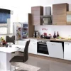 Clearance Flex-Well Classic Küchenzeile Florida 280 cm Sonoma Eiche-Weiß-Sonoma Eiche