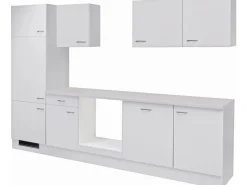 Sale Flex-Well Classic Küchenzeile Wito 280 cm ohne E-Geräte Weiß