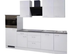 New Flex-Well Classic Küchenzeile Lucca 280 cm Weiß
