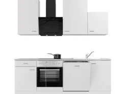 Best Flex-Well Classic Küchenzeile Wito 220 cm Weiß