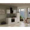Outlet Flex-Well Classic Küchenzeile Wito 220 cm Weiß