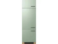 Outlet Küchen-Geräteschrank Cara 60x200cm Schilfgrün matt-Artisan E. Küchenschränke