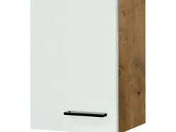 Sale Küchen-Oberschrank Vintea 40 cm Magnolie matt - Lancelot Oak Küchenschränke
