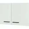 Online Küchen-Oberschrank Vintea 100 cm Magnolie matt - Lancelot Oak Küchenschränke