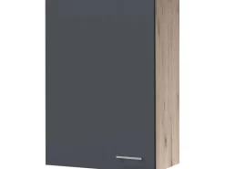 Outlet Küchen-Oberschrank groß Morena 60x89cm Basaltgrau-San Remo Küchenschränke