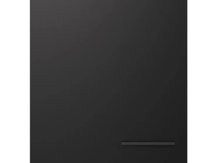 Outlet Flex-Well Exclusiv Küchen-Oberschrank Capri 50x 55cm Schwarz Matt-Endgrain Oak
