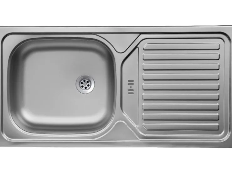 Flex-Well Exclusiv Pantryküchen|Herde<Küchenzeile Lara 210 cm Anthrazit - San Remo Eiche