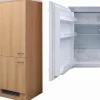 Outlet Flex-Well Exclusiv Kühlschrank-Umbau Nano mit Kühlschrank PKM KS 120.4A+ EB Kühlschränke