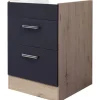 Online Flex-Well Exclusiv Kochstellenschrank Lara 60cm ohne Arbeitsplatte Anthra. -