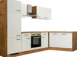 Sale Flex-Well Exclusiv Winkelküche Vintea 280x170 cm Magnolia-Lancelot Oak