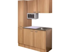 Discount Flex-Well Classic Flex-Well Singleküche 130 cm Nano Buche
