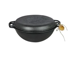 Best Utschak Set MultiFlame mit Kazan 12L Pfanne-Deckel Pfannen
