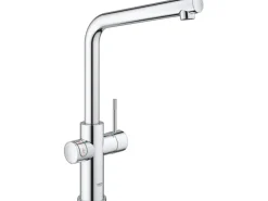 Grohe Einhebelmischer<Einhand-Spültischbatterie und Boiler Red Duo Size-M Chrom