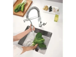 Best Grohe Einhand-Spültischbatterie Eurocube Professional Chrom