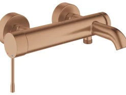 Grohe Einhebelmischer<Einhand-Wannenbatterie Essence Warm Sunset gebürstet