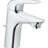 Einhand-Waschtischbatterie Eurostyle S-Size mit Temperaturbegrenzer Chrom Einhebelmischer