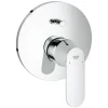 Einhebelmischer-Wannenarmatur Eurosmart C Chrom Einhebelmischer