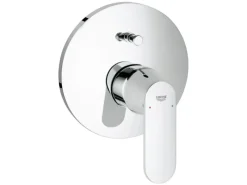 Einhebelmischer-Wannenarmatur Eurosmart C Chrom Einhebelmischer