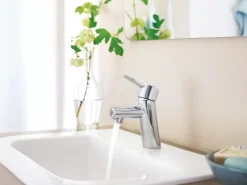 Best Grohe Einhebelmischer-Waschbeckenarmatur Concetto Chrom