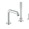 Grohe Einhebelmischer<4-Loch Einhand-Wannenkombination Essence Chrom
