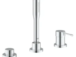 Grohe Einhebelmischer<3-Loch Einhand-Wannenkombination Essence Chrom