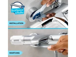 Clearance QuickFix Brausearmatur Start für die Wandmontage Einhebelmischer