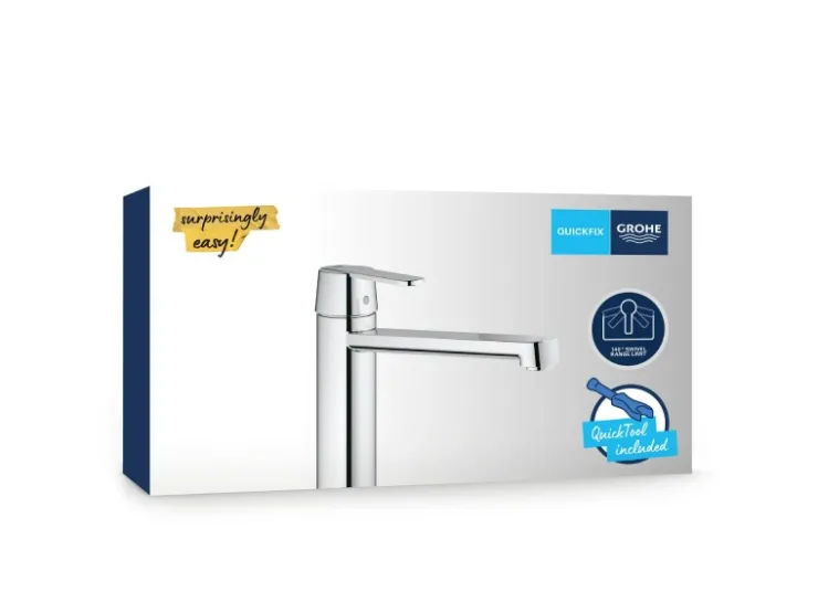 Outlet Grohe QuickFix Einhand-Küchenarmatur Get