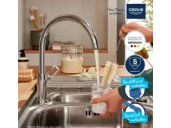 Clearance Grohe QuickFix Einhebel-Spültischarmatur Start Loop Chrom